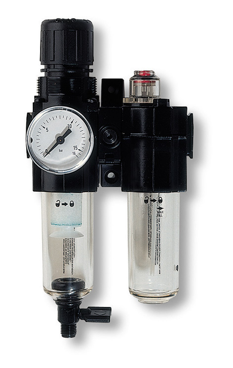 Druckluft Wartungseinheit Regler Filter Öler 1/2" für Kompressor Schlagschrauber 